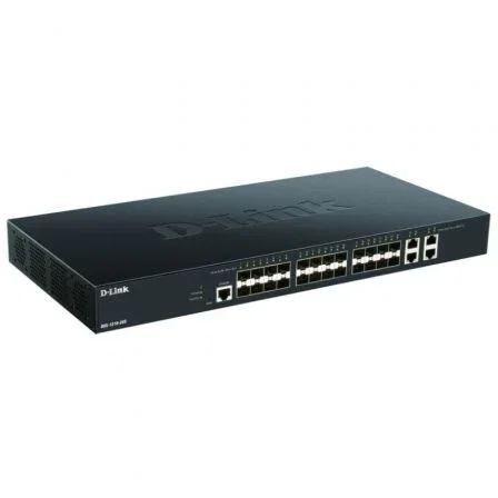 D-Link DXS-1210-28S Switch Gestionado 24x SFP+ 10G + 4x 10GBASE-T 1U Negro